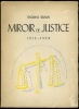 MIROIR DE JUSTICE 1913 - 1938. BRAUN (Thomas)