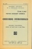 CONVENTION FRANCO-ITALIENNE RELATIVE AU TUNNEL SOUS LE MONT BLANC, J.O. n°60-56 de mars 1960, tirage à part, Textes d’intérêt général. [Journal ...