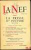 LA PRESSE, IVÈME POUVOIR (1944 - 1950), livraison de LA NEF, 7ème année, n°67/68, numéro spécial août- septembre 1950. [Collectif]