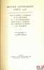 BRITISH GOVERNMENT SINCE 1918. CAMPION (Sir Gilbert) et alii