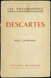 DESCARTES, coll. Les philosophes