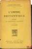 L’EMPIRE BRITANNIQUE. Étude de géographie coloniale, 2èmeéd.. DEMANGEON (Albert)