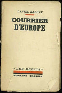 COURRIER D’EUROPE, coll. “Les Écrits”
