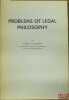 PROBLEMS OF LEGAL PHILOSOPHY, extrait des Reports of the Chr. Michelsen Institute, vol. XII, n°3. CASTBERG (Frede)