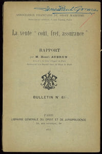 Bulletins n°58 à 63 et n°69 et Statuts de l’Association révisés en 1931