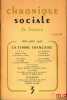 CHRONIQUE SOCIALE DE FRANCE, n°5 (mai-juin 1950): LA FEMME FRANÇAISE. [Collectif]
