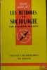 LES MÉTHODES EN SOCIOLOGIE, 2èmeéd. mise à jour, coll. que sais-je?. BOUDON (Raymond)