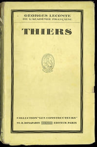 THIERS, coll. Les Constructeurs