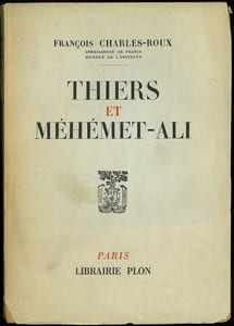 THIERS ET MÉHÉMET-ALI