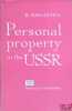 PERSONAL PROPERTY IN THE USSR. KHALFINA (R.)