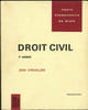 COURS &Eacute;L&Eacute;MENTAIRE DE DROIT: DROIT CIVIL 1&egrave;reANN&Eacute;E, 5&egrave;me&eacute;d.. CHEVALLIER (Jean)