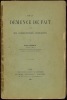 DE LA DÉMENCE DE FAIT ET DE SES CONSÉQUENCES JURIDIQUES. LEDOUX (Émile)