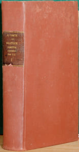 SYSTÈME DE POLITIQUE POSITIVE D’AUGUSTE COMTE, CONDENSÉ PAR CHRISTIAN CHERFILS, t. I: Discours préliminaire sur l’ensemble du Positivisme. Introduction fondamentale.