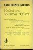 SOCIAL AND POLITICAL FRANCE, coll. Yale French Studies. [Collectif]