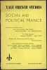 SOCIAL AND POLITICAL FRANCE, coll. Yale French Studies. [Collectif]