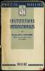 INSTITUTIONS INTERNATIONALES, coll. Précis Dalloz. COLLIARD (Claude-Albert)