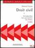 DROIT CIVIL: t.I: INTRODUCTION. LES PERSONNES. LES BIENS, 6eéd., coll. Domat/ Droit privé. CORNU (Gérard)