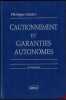 CAUTIONNEMENT ET GARANTIES AUTONOMES, 3èmeéd.. SIMLER (Philippe)