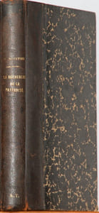 LA RECHERCHE DE LA PATERNITÉ. Étude pratique de législation et de jurisprudence