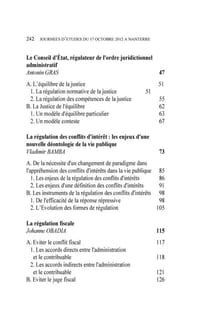RÉGULATIONS  Sous la direction de Arnaud SÉE    Préface de Bertrand DU MARAIS    Actes du colloque organisé par le Centre de Recherche sur le Droit Public de l’Université Paris Ouest Nanterre La Défense le mercredi 17 octobre 2012
