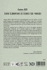 COURS ÉLÉMENTAIRE DE SCIENCE DES FINANCES   et de législation financière française     Réimpression de l’éd. de 1931 chez Marcel Giard    Présentation ...