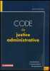 CODE DE JUSTICE ADMINISTRATIVE à jour au 3 août 2001; Annotations, Commentaires, Jurisprudence. CHABANOL (Daniel)