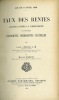 LOI DU 9 AVRIL 1898 TAUX DES RENTES ALLOUÉES D’APRÈS LA JURISPRUDENCE EN MATIÈRE D’INFIRMITÉS PERMANENTES ET PARTIELLES. LESAGE (Léon) et MABIRE ...