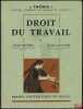 DROIT DU TRAVAIL, coll. Thémis. RIVERO (Jean) et SAVATIER (Jean)