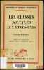 LES CLASSES SOCIALES AUX ÉTATS-UNIS; traduit de l’anglais par Honoré Lesage et Madeleine Lesage; Coll. Bibl. de sociologie contemporaine. REISSMAN ...