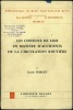 LES CONFLITS DE LOIS EN MATIÈRE D’ACCIDENTS DE LA CIRCULATION ROUTIÈRE, Bibl. de droit intern. privé, vol.XV. FORGET (Louis)