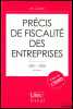 PRÉCIS DE FISCALITÉ DES ENTREPRISES, 25èmeéd.. COZIAN (Maurice)