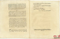 Loi RELATIVE AUX DIXMES INFÉODÉS. Signé Louis M. L. F. Duport. Donnée à Paris, le 30 Mars 1791, Département de la Nièvre, bull. n°733