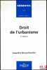 DROIT DE L’URBANISME, 2èmeéd., Memento série Droit public. MORAND-DEVILLER (Jacqueline)