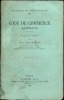 CODE DE COMMERCE ALLEMAND, traduit et annoté par P. C., coll. de Codes étrangers, t. V. CARPENTIER (Paul)