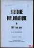 HISTOIRE DIPLOMATIQUE DE 1919 À NOS JOURS, 5èmeéd. prolongée jusqu’à 1970, coll. Études politiques, économiques et sociales, publiée sous le patronage ...