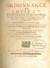 ORDONNANCE DE LOUIS XV, Roi de France et de Navarre, POUR FIXER LA JURISPRUDENCE sur la nature, la forme, les charges & les conditions des Donations, ...
