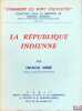 LA RÉPUBLIQUE INDIENNE, coll. “comment ils sont gouvernés” sous la direction de Georges Burdeau, t. XIX. DORÉ (Francis)