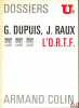 L’O.R.T.F., Dossiers U2. DUPUIS (Georges) et RAUX (Jean)