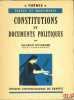 CONSTITUTIONS ET DOCUMENTS POLITIQUES, coll. Thémis. DUVERGER (Maurice)