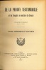 DE LA PREUVE TESTIMONIALE ET DE L’ENQUÊTE EN MATIÈRE DE DIVORCE, Étude théorique et pratique. PAISANT (Jacques)
