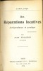 DES RÉPARATIONS LOCATIVES, Jurisprudence et pratique, coll. Le Droit pratique. FUGAIRON (Jean)