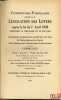 COMMENTAIRE-FORMULAIRE RELATIF À LA LÉGISLATION DES LOYERS après la loi du1er avril 1926 contenant la circulaire du 22 mai 1926, Commentaire pratique ...