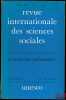 LA PROFESSION PARLEMENTAIRE, Revue internationale des Sciences Sociales, Vol. XIII, n°4, 1961. [RISS]