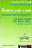 ÉTUDES & DOCUMENTS DU CONSEIL D’ÉTAT. Jurisprudence et avis de 1999; Les associations et la loi de 1901, Cent ans après. RAPPORT PUBLIC, n°51. [EDCE]