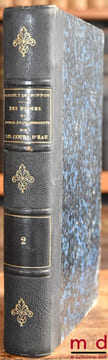 DES USINES ET AUTRES ÉTABLISSEMENTS SUR LES COURS D’EAU, développements sur les Lois et Règlements qui régissent cette matière à l‘usage des ...