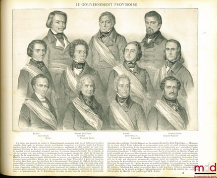 JOURNÉES RÉVOLUTIONNAIRES 1830-1848, d’après des Peintures, Sculptures, Dessins, Lithographies, Médailles, Autographes, Objets… du Temps. DAYOT ...