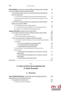 LE DROIT ADMINISTRATIF D’ANDRÉ DEMICHEL Actes du colloque virtuel organisé les 8 et 9 avril 2021 par le CERMUD de l’ULHN sous la dir. de Léo VANIER Préface de Francine DEMICHEL, Avant-propos de Jean-Jacques GLEIZAL coll. Contextes. Culture du droit, t.I