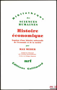 HISTOIRE ÉCONOMIQUE, Esquisse d’une histoire universelle de l’économie et de la société, Bibl. des Sciences Humaines