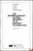 LES RESPONSABILITÉS CIVILES DIVERSES ET LE CONTRAT D’ASSURANCES, 4èmeéd. . COCRAL (Françoise) et RIEDMATTEN (Léon de)