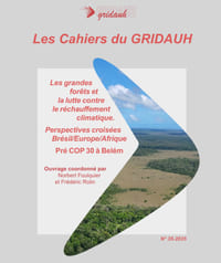 Les Cahiers du GRIDAUH, Numéro 35/2025 : LES GRANDES FORÊTS ET LA LUTTE CONTRE LE RÉCHAUFFEMENT CLIMATIQUE Perspectives croisées Brésil / Europe / Afrique Pré COP 30 à Belém Ouvrage coordonné par Norbert Foulquier et Frédéric Rolin Actes du colloque international organisé par le GRIDAUH et le Laboratoire L3E tenu les 11 et 12 février 2025 à l’Université Paris 1 Panthéon-Sorbonne